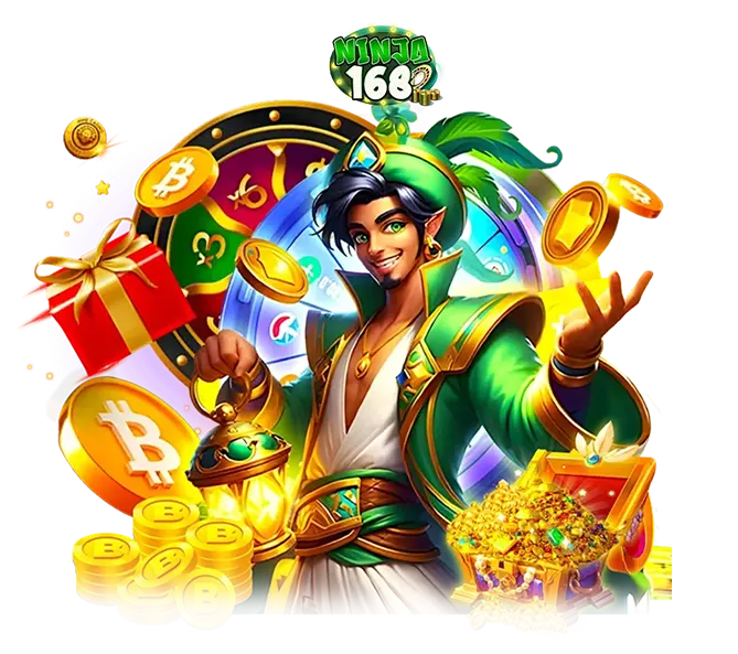 NINJA168 สล็อตแจ็กพอตแตกไว เว็บคาสิโนแจกหนัก